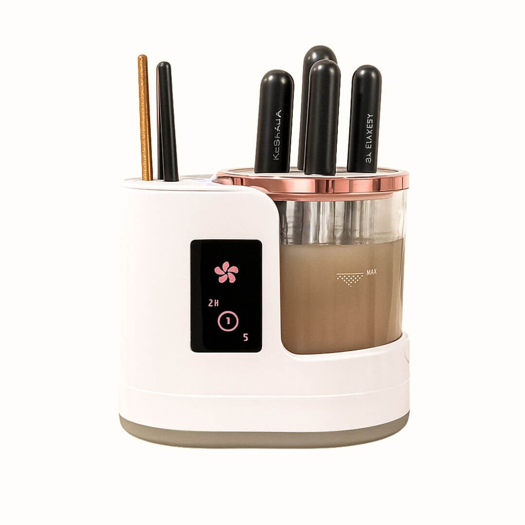 Automatic Makeup Brush Washing Tool 3-in-1 | Clean & Dry in Just 10s