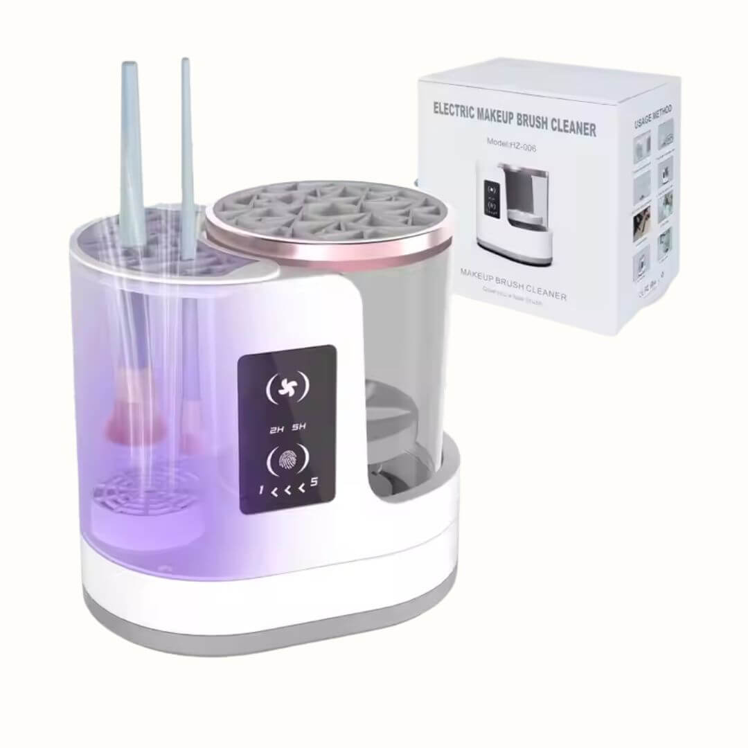 Automatic Makeup Brush Washing Tool 3-in-1 | Clean & Dry in Just 10s