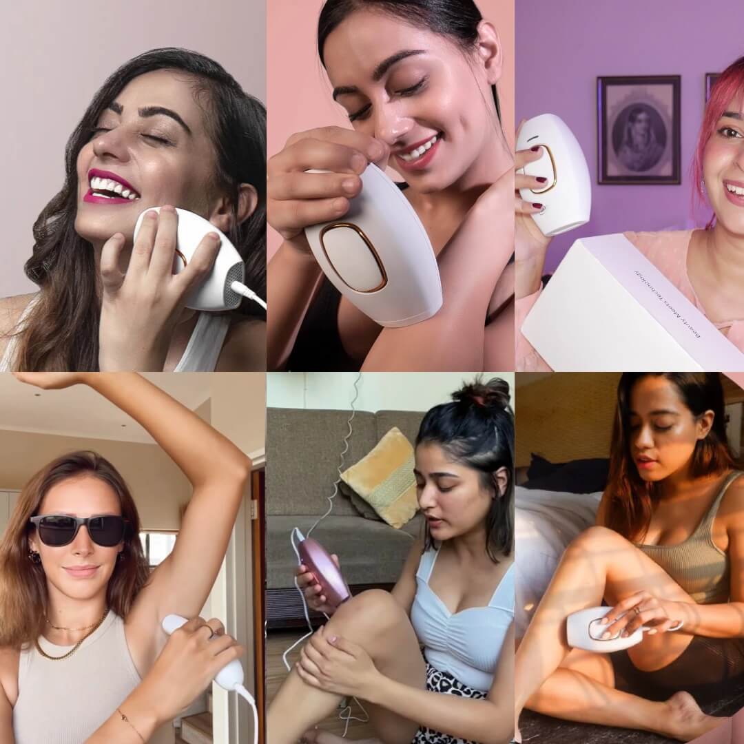H9 IPL Hair Removal – Visible Results in 2–3 Uses, Skin-Friendly, Clinically Tested, For Face & Bikini