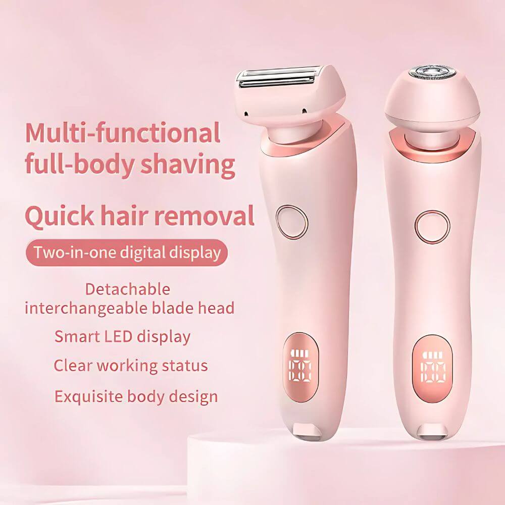 The Ultimate 2-in-1 Hair Removal Epilator – Electric Trimmer & Shaver for Women Full Body