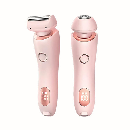 The Ultimate  2-in-1 Hair Removal Epilator – Electric Trimmer & Shaver for Women Full Body