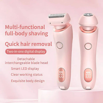 The Ultimate  2-in-1 Hair Removal Epilator – Electric Trimmer & Shaver for Women Full Body